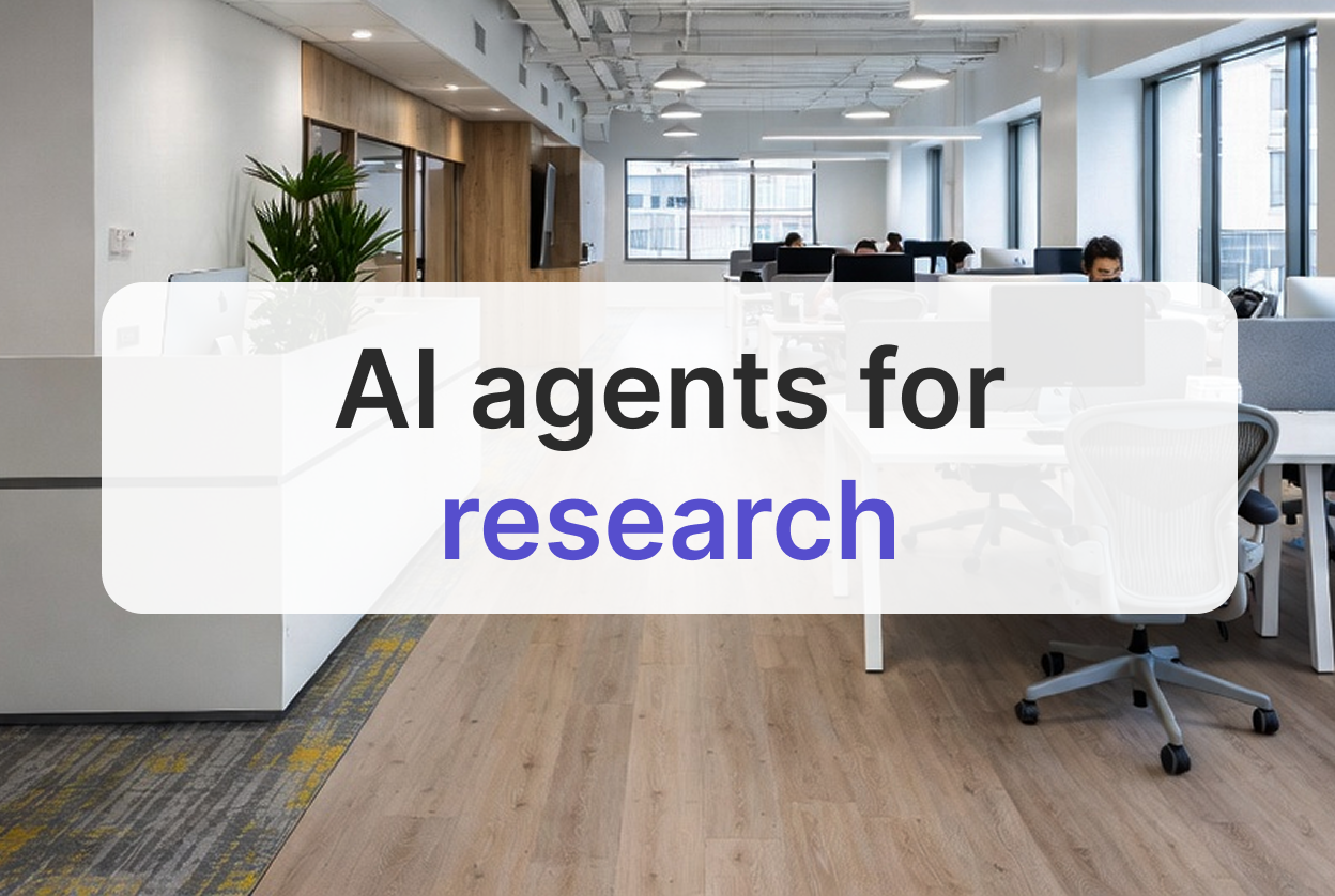 How to use AI agents for research and analysis